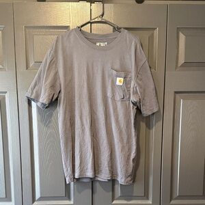 Carhartt Navy Short Sleeve Tee (Loose Fit)